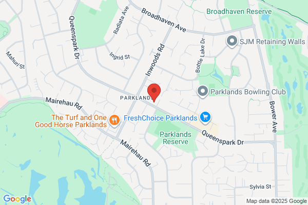 Map for Parklands Playcentre