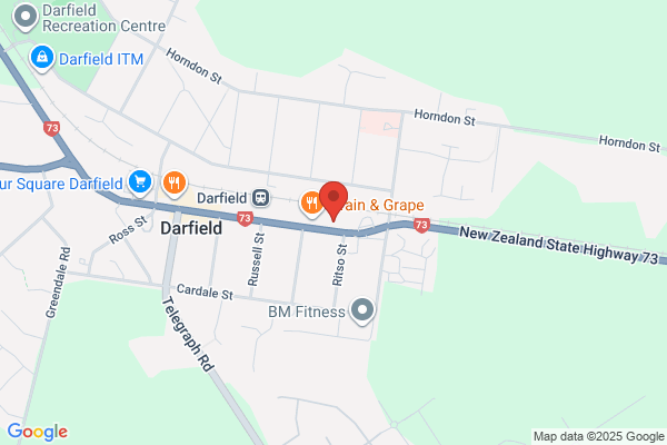 Map for Annabel's Kindergarten - Darfield