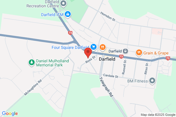 Map for Darfield Playcentre