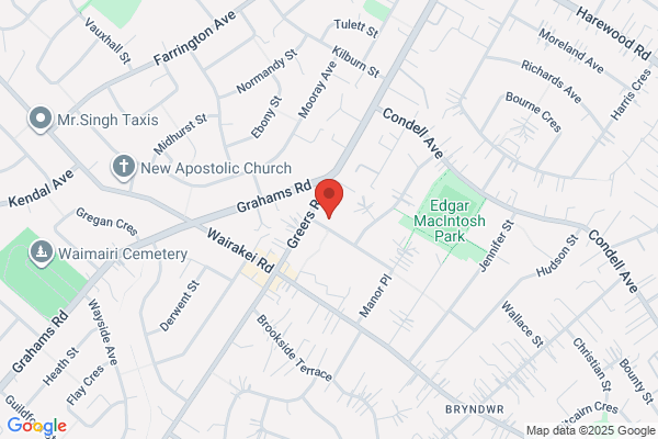 Map for The Rabbit Patch - Saffron Street