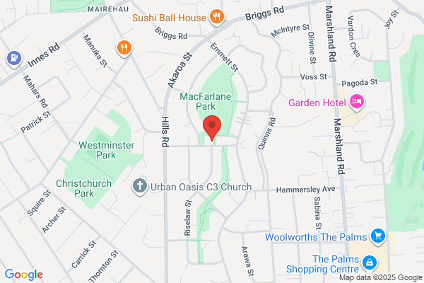 Map for Kidsfirst Kindergartens MacFarlane Park