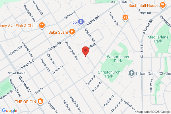 Map for Kidsfirst Kindergartens Mairehau