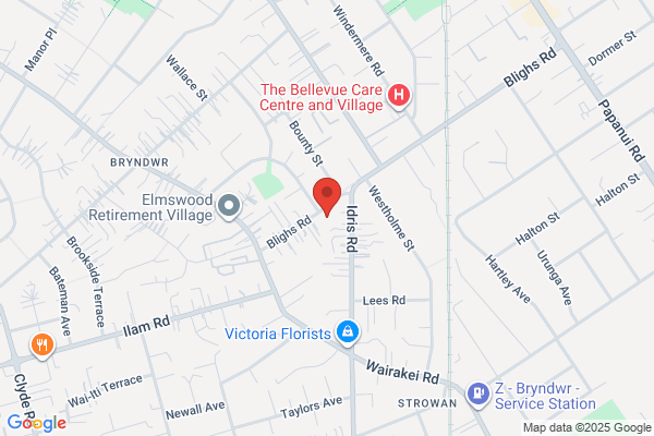 Map for Lollipops Blighs Road