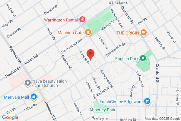 Map for St Albans Nest