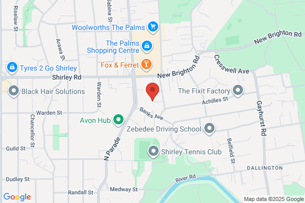 Map for Kidsfirst Kindergartens Shirley