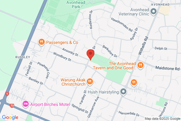 Map for Russley Playcentre