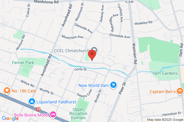 Map for Ilam Early Learning Centre