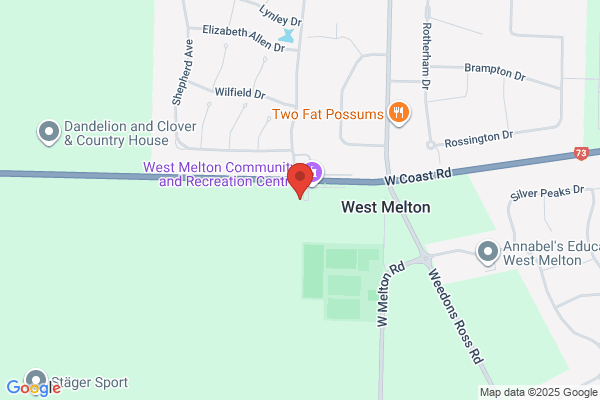 Map for West Melton Playcentre