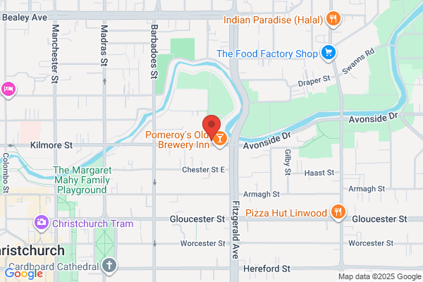 Map for House of Wonder Christchurch by Busy Bees