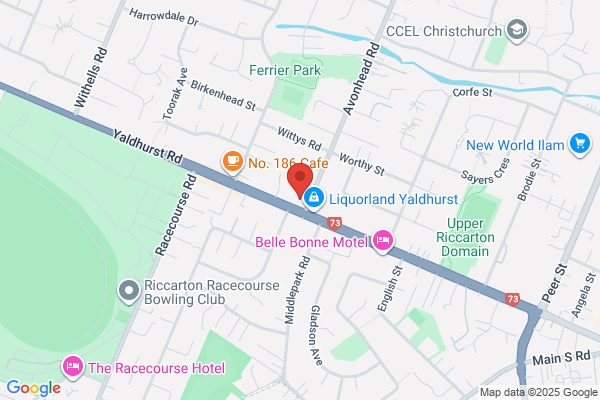 Map for Kindercare Learning Centres - Avonhead (211)