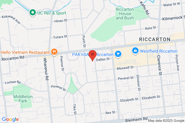 Map for BestStart Riccarton