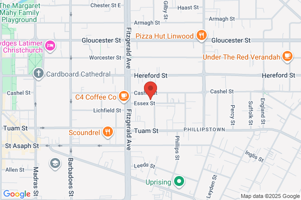 Map for Grow Active Essex Street