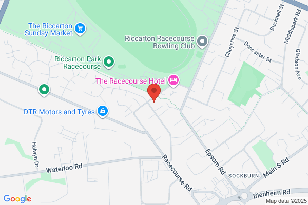 Map for Riccarton Park Montessori Preschool