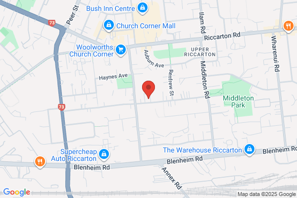 Map for Cornerstone Christian Early Learning Centre Middleton