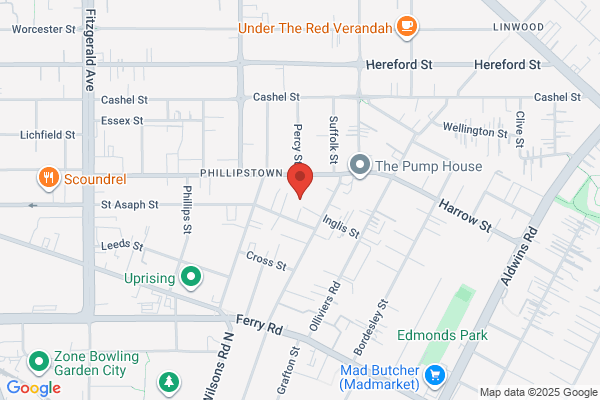 Map for Kidsfirst Kindergartens Phillipstown