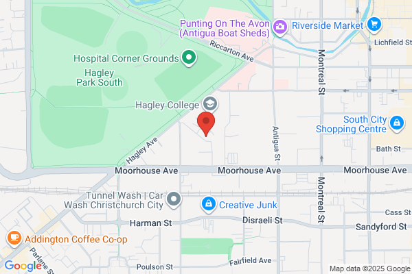 Map for Te Pito o te Puna Wai o Waipapa - Hagley Community Preschool