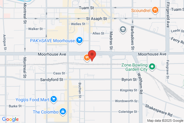 Map for Co Kids Christchurch Limited