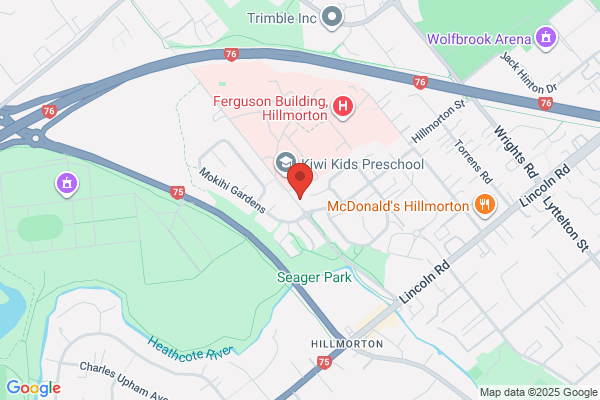 Map for Kiwi Kids Preschool