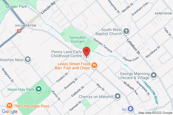 Map for Pennylane Early Childhood Centre