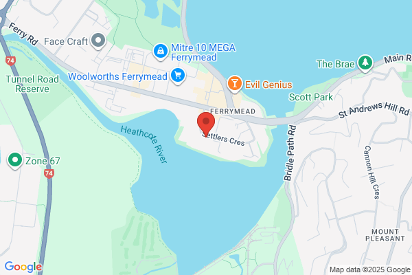 Map for Ferrymead Preschool and Nursery