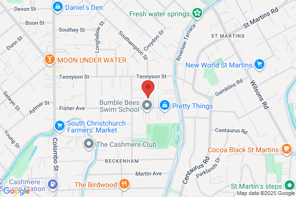 Map for Kidsfirst Kindergartens Beckenham