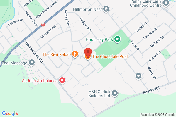 Map for Hoon Hay Community Pre-School