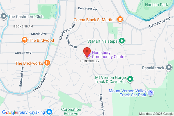 Map for Huntsbury Preschool Incorporated