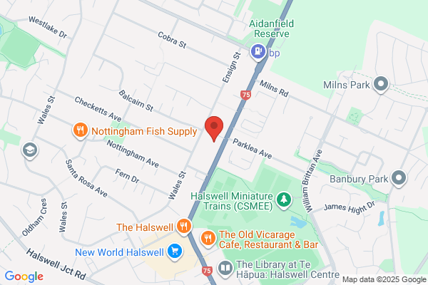 Map for BestStart Halswell Road