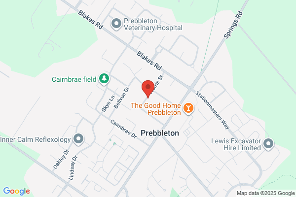 Map for Prebbleton Nursery & Education Centre