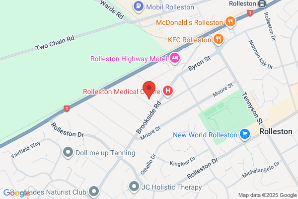 Map for Ako Rolleston