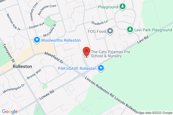 Map for The Cats Pyjamas Preschool