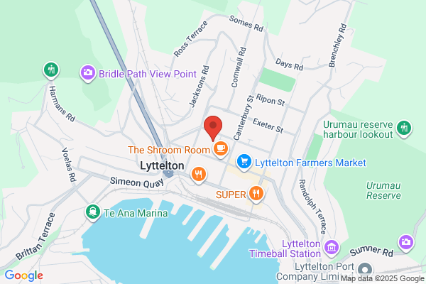 Map for Kidsfirst Kindergartens Lyttelton