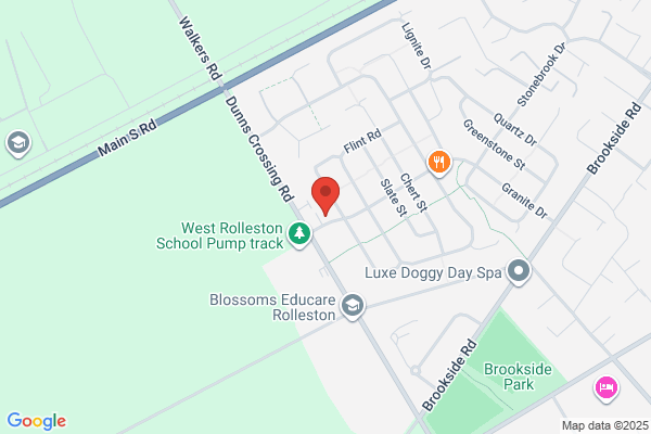 Map for Kidsfirst Kindergartens West Rolleston