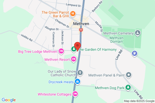 Map for Methven Playcentre