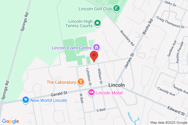 Map for Lincoln Playcentre