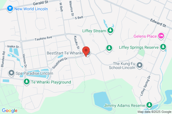 Map for BestStart Te Whāriki