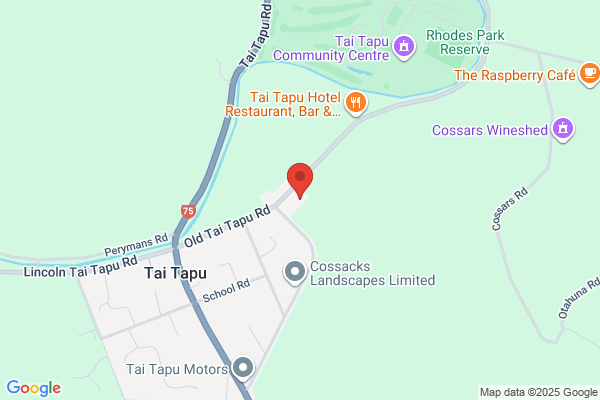 Map for Tai Tapu Playcentre