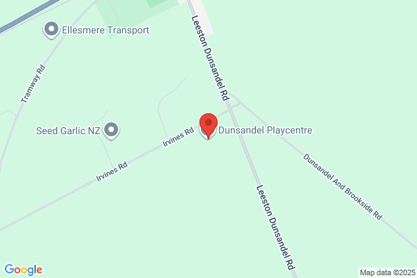 Map for Dunsandel Playcentre