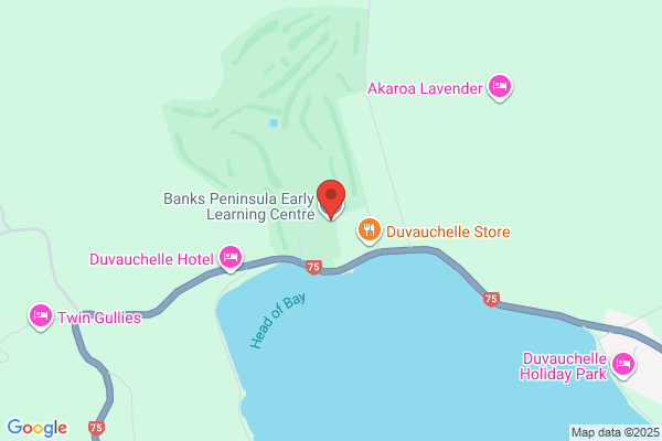 Map for Banks Peninsula Early Learning Incorporated