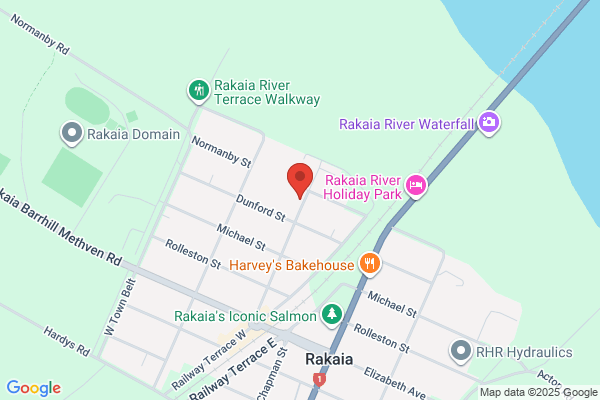 Map for Rakaia Playcentre
