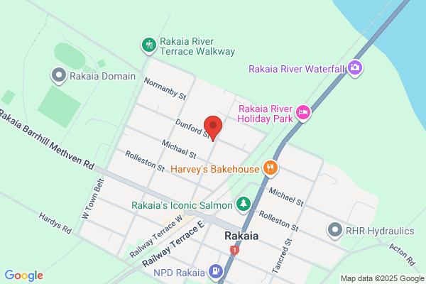 Map for Rakaia Little Learners Preschool