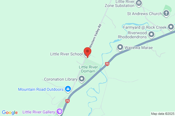 Map for Little River Playcentre
