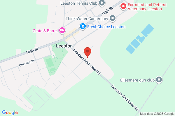 Map for Active Explorers Leeston