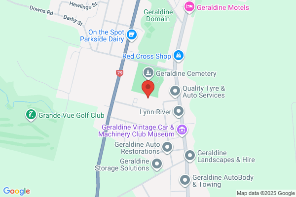 Map for Geraldine Preschool Incorporated