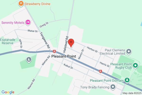 Map for Pleasant Point Playcentre