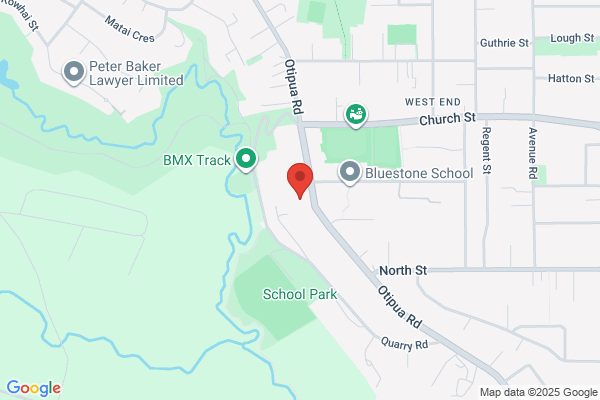 Map for Otipua Grove