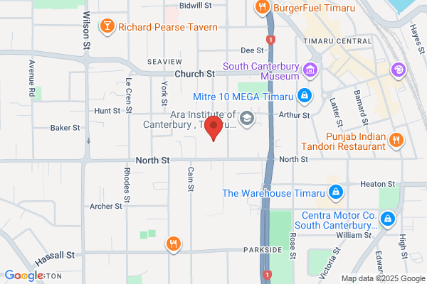 Map for Tī Kōuka Free Kindergarten