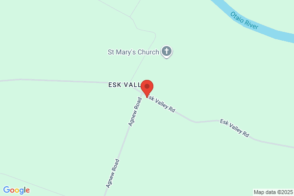 Map for Esk Valley Kindergarten