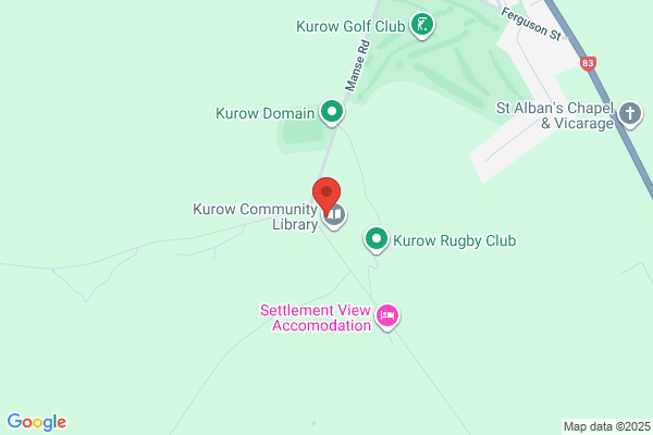 Map for Waitaki Valley Preschool