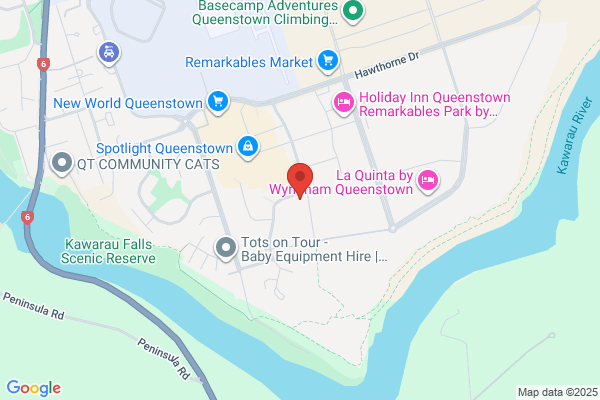 Map for ACG Queenstown Remarkables Park